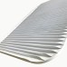 Anti Spray Ribbed Mudflap - 24" Wide x 30" High - Plain White